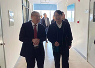 浦东新区管小军副区长一行来不朽情缘mg官网考察指导工作