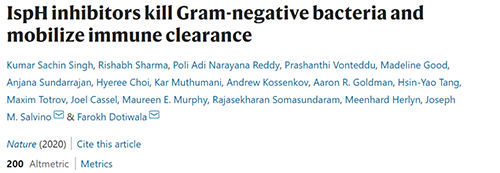 Nature：无惧细菌耐药性的新型抗生素诞生了！