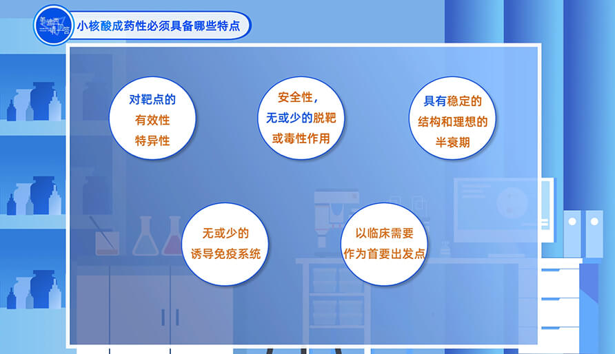 小核酸成药性必须具备哪些特点？